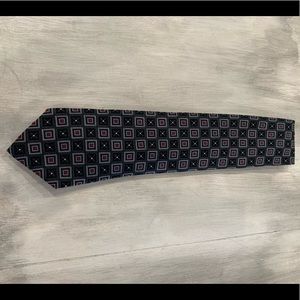 Jos. A. Bank black geometric tie